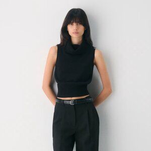 Aritzia Wilfred Freda Sweater Black NWT 2XS